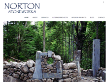 Tablet Screenshot of mainestones.com
